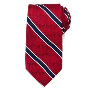 Men’s Cufflinks inc spider-man tie